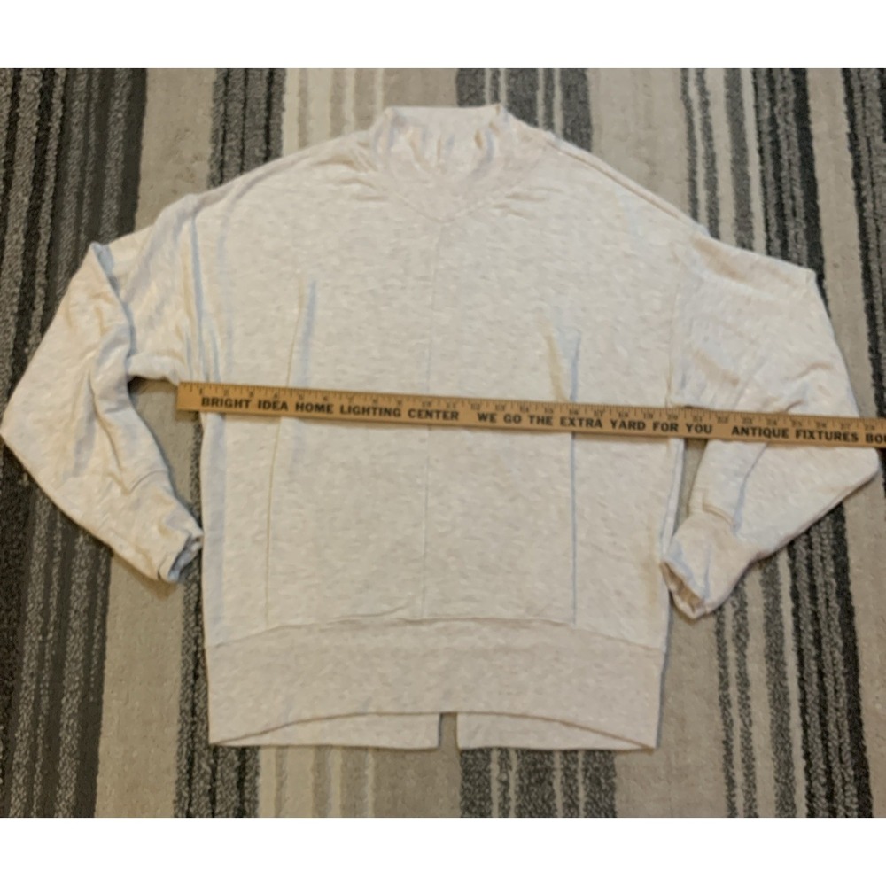 Athleta Apollo Crewneck Kangaroo Pocket Front Oversized Boxy Dolman‎ Sweater S